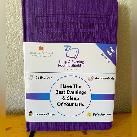 NWT Sleep & Evening Routine Journal - Picture 1 of 5